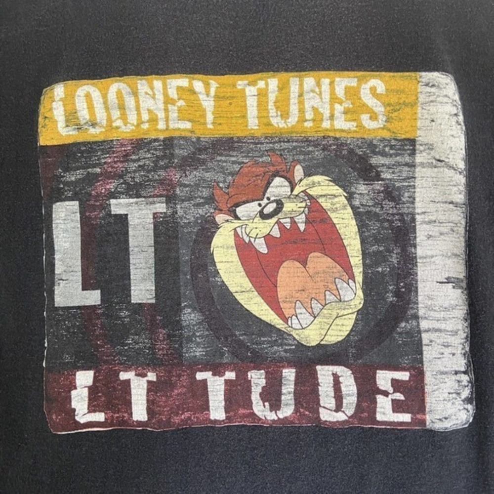 Vintage 1995 Looney Tunes Taz Shirt Rare‎ LT Tude Single Stitch USA Made WB - Picture 8 of 8